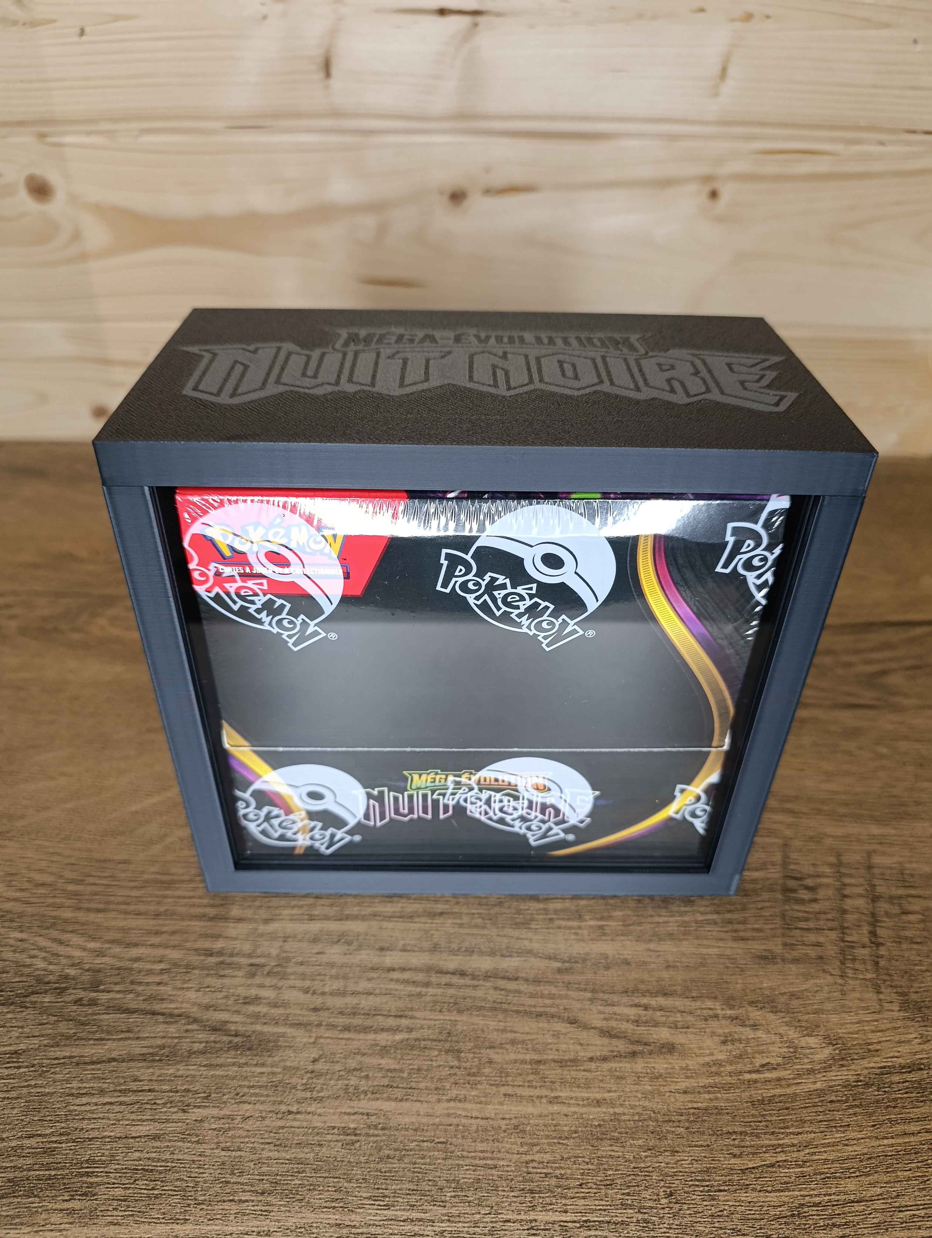 Protection Acrylique – Display Méga-Evolution Nuit Noire