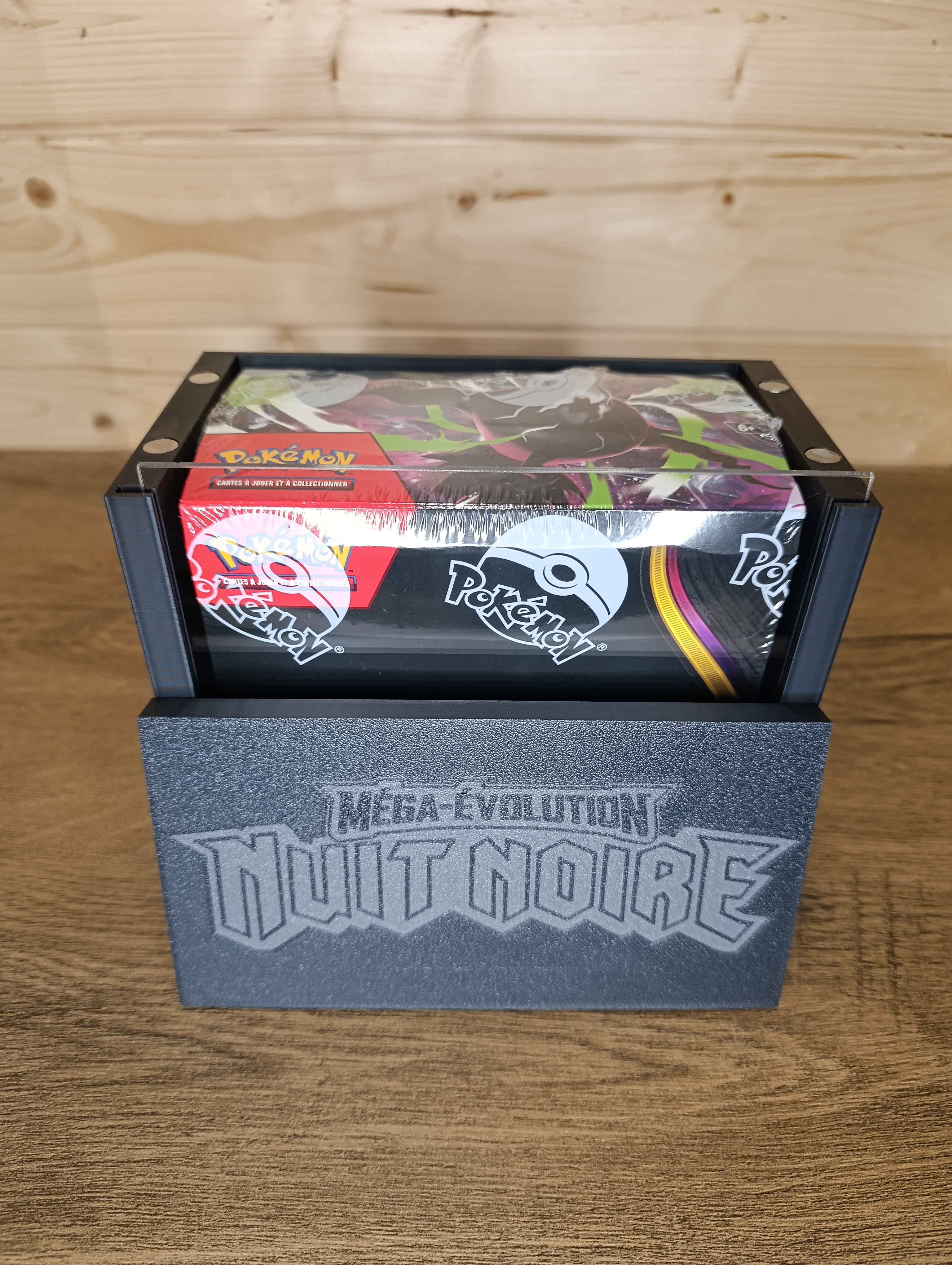 Protection Acrylique – Display Méga-Evolution Nuit Noire