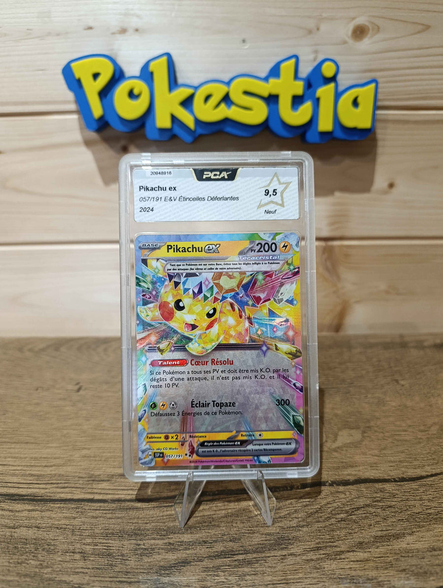 Carte PCA 9.5 Pikachu Ex