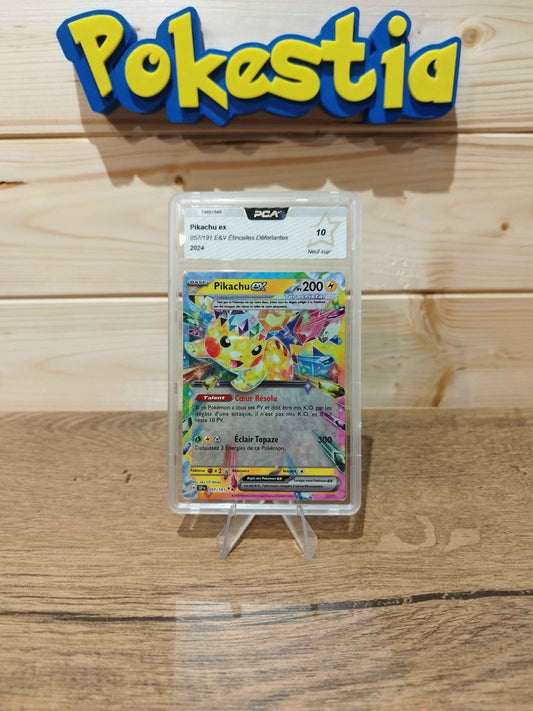 Carte Pokémon Pikachu SSP 057 – PCA 10 – Français