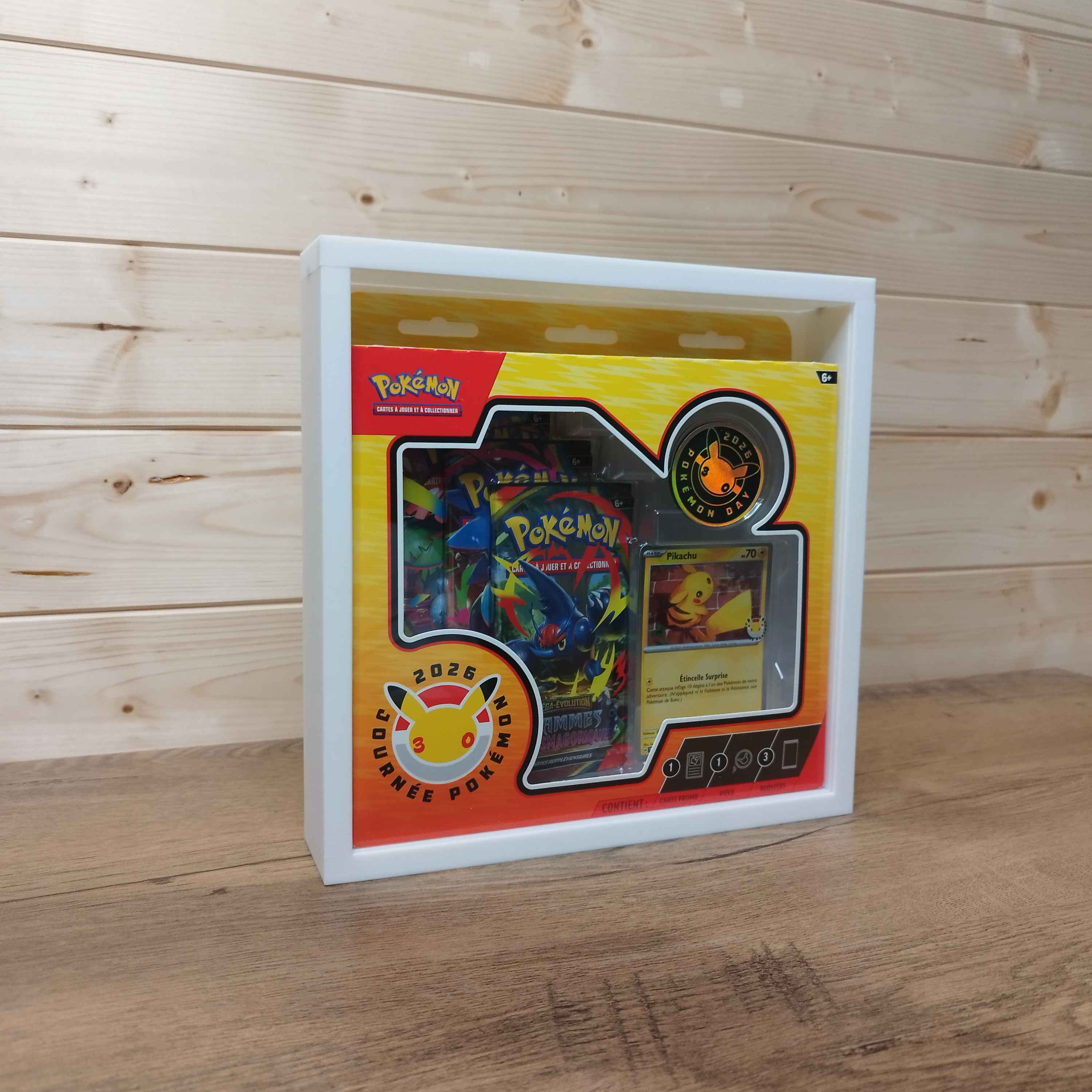 Protection Acrylique – Coffret 30 ans Pikachu Pokémon
