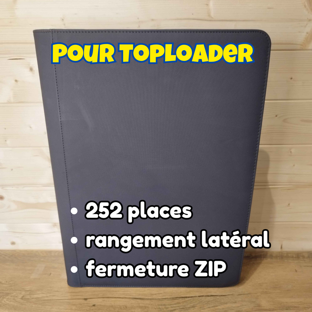 Classeur Toploader Cartes Pokémon – 252 places